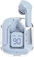 Avyukt Beauties Power Ultrapods Tws Earbud, Bluetooth Earbuds With Led Digital Display With Transparent Design Charging...
