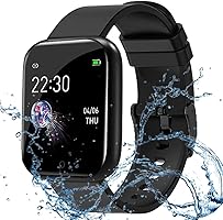 M1 Fitness Band Smart Watch for Men, Women, Boys, Girls, Kids – Single Touch, Water Resistant, Workout Modes, Sports...