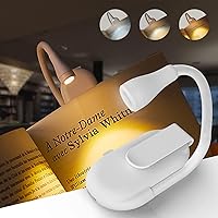 One94Store Mini Clip-On Reading Lamp with Special Folding Feature for Students, Clip-On Reading Light, USB Rechargeable,...