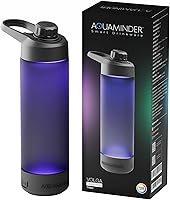 Aquaminder Smart Water Bottle Glows & Beeps to Remind You to Drink More 770 ml Chug Cap Bottle For Adults and Kids...