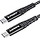 Ambrane Unbreakable 60W Fast Charging 1.5M Braided Type C to Type C Cable for Smartphones, Tablets, Laptops & Other Type...